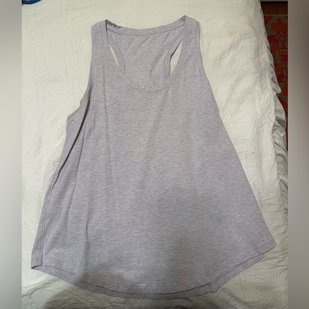 Lulu lemon workout tank. Light purple. Size 8.